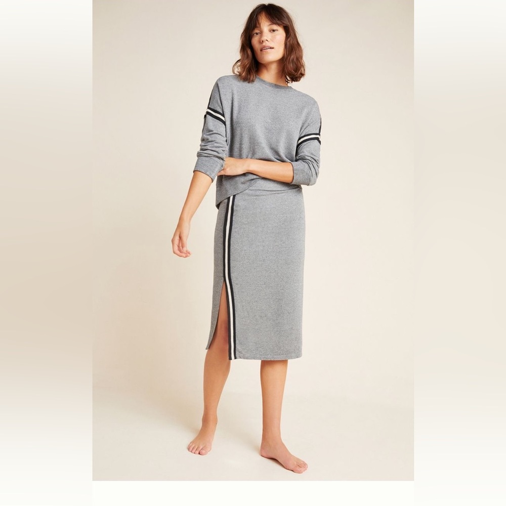 Anthropologie/Sundry Aleksa Striped Pencil Skirt Size 2 matching sweater avail